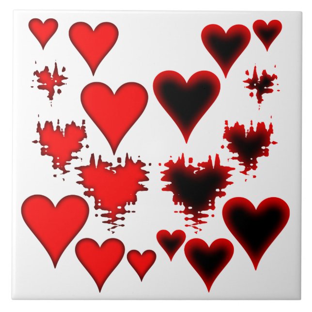 Hearts Tile (Front)