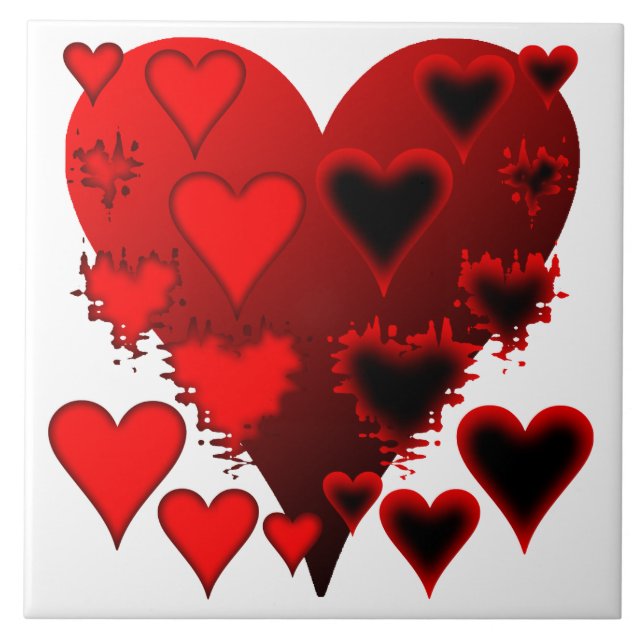 Hearts Tile (Front)