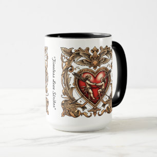 "Heart's Timeless Strike" Mug