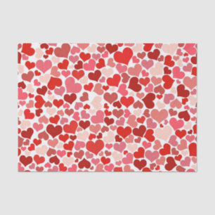 Hearts Tissue Paper