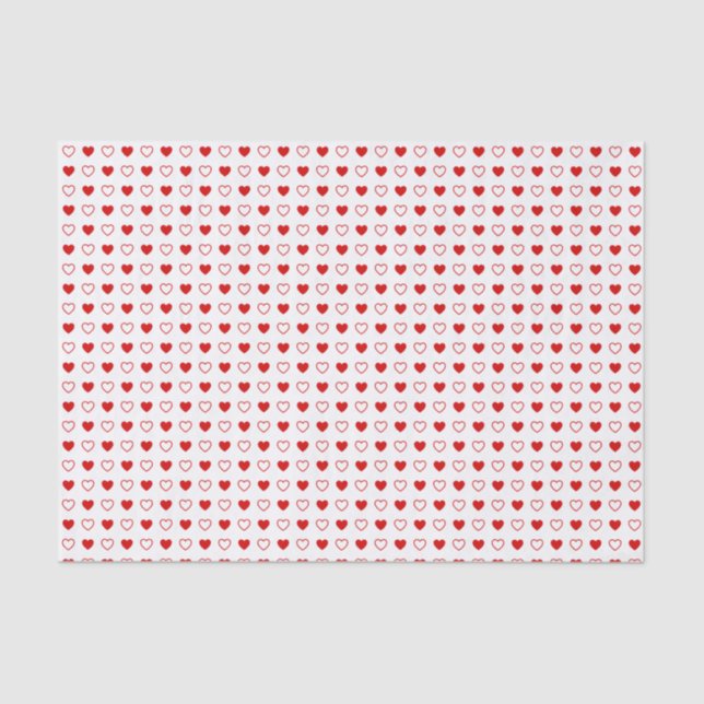 Hearts Tissue Paper (Front)