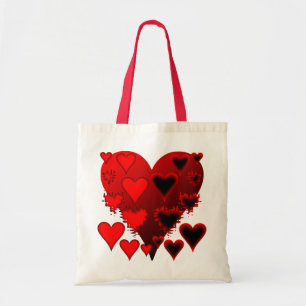 Hearts Tote Bag