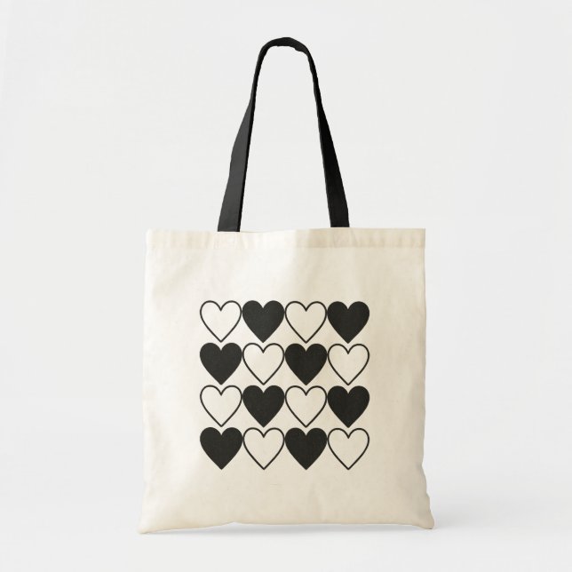 Hearts Tote Bag (Front)