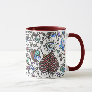 - Hearts, Vines & Eyes Mug