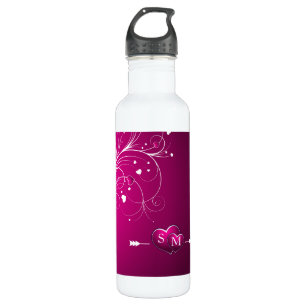 Hearts with Arrow 710 Ml Water Bottle