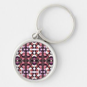 HEARTS WITH LOVE KEY RING