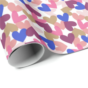Hearts Wrapping Paper