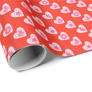 Hearts Wrapping Paper