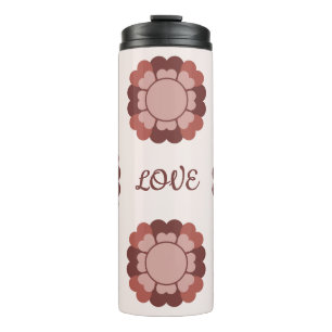 Hearts Wreath Thermal Tumbler