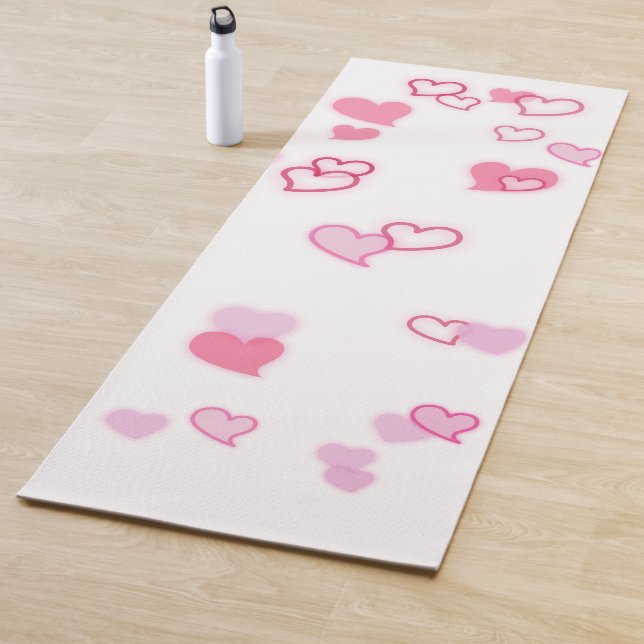 Hearts Yoga Mat (In Situ)