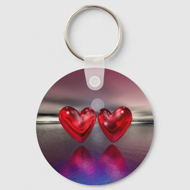 Heartscape Key Ring (Front)