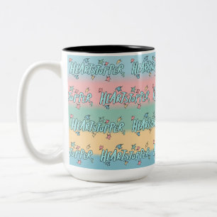 Heartstopper Colourful Two-Tone Coffee Mug