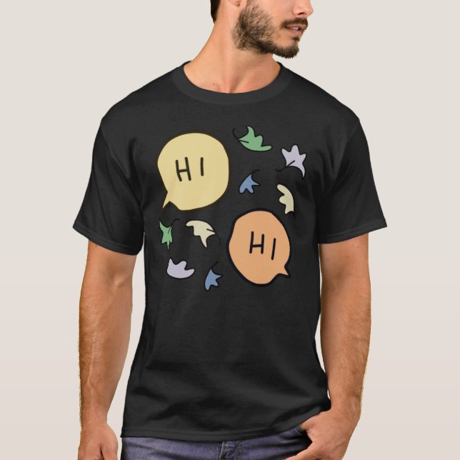 heartstopper hi with leaves Classic T-Shirt (Front)