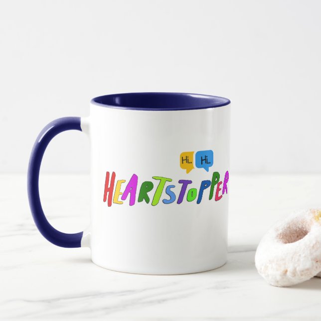 Heartstopper Mug (With Donut)