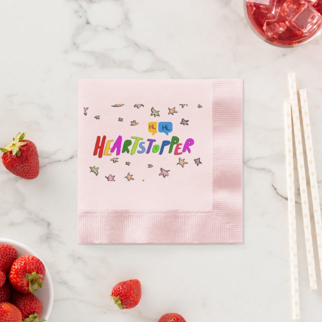 Heartstopper Paper Napkin (Insitu)
