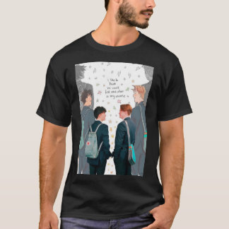 Heartstopper wallpaper poster poster  Poster T-Shirt
