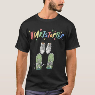 Heartstoppers Leaves Cute Shoes Heartstopper Love T-Shirt