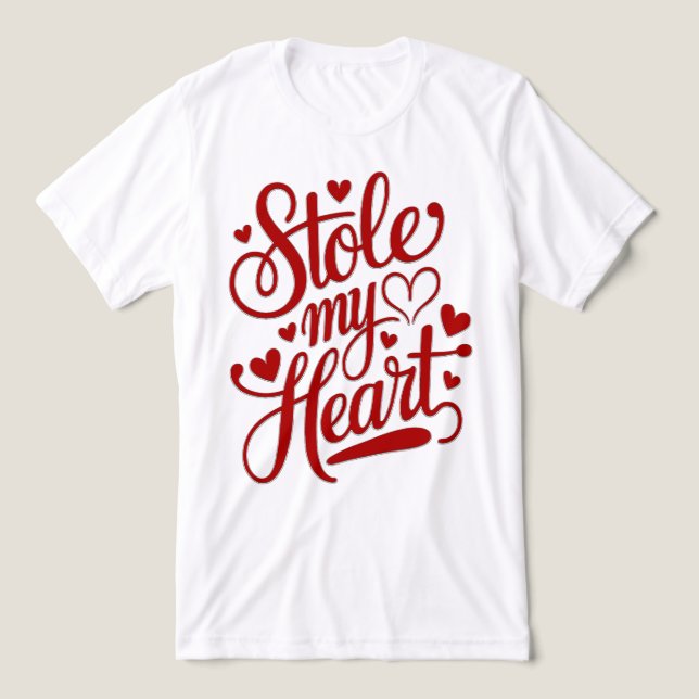Heartstrings Attached Tri-Blend Shirt (Design Front)