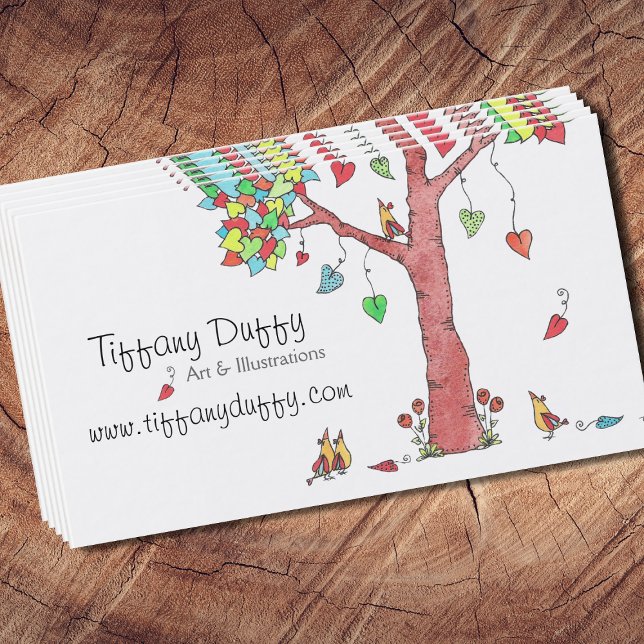 Heartstrings Caregiver Business Card (Creator Uploaded)