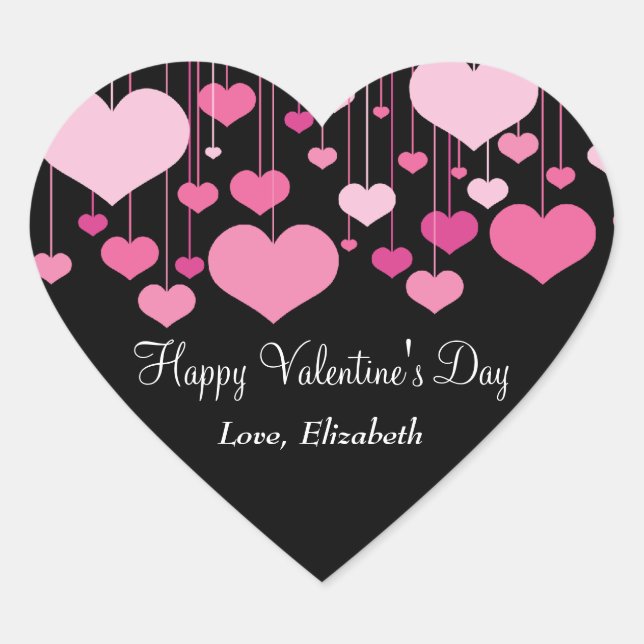 Heartstrings Valentine Sticker (Front)