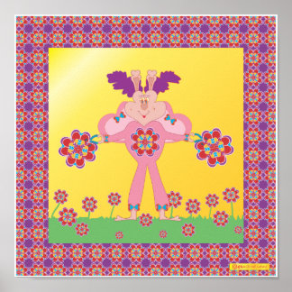 HeartThrob HeartMark HeartButterflies (TM) Poster