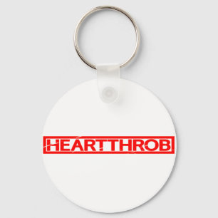 Heartthrob Stamp Key Ring
