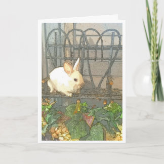 Heartwarming Bunny Encouragement Card
