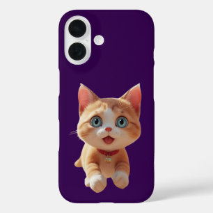 Heartwarming Cuteness – Paws That Melt Souls iPhone 16 Case