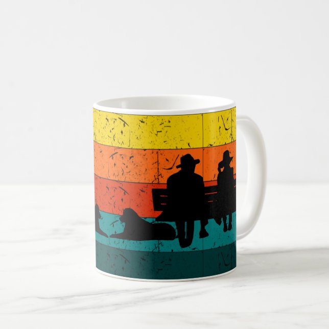 Heartwarming Family & Pet Bond Coffee Mug (Front Right)