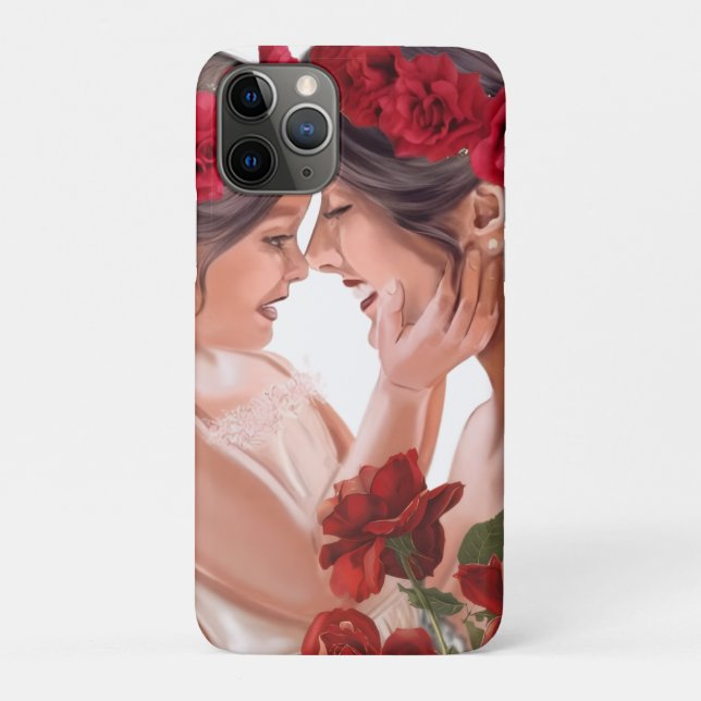 Heartwarming Floral Personalised Gift Case-Mate iPhone Case (Back)