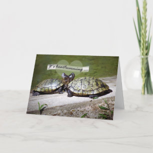 Heartwarming Friendship, Two Turtles Card