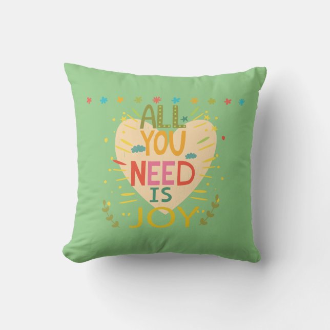 Heartwarming Kid Sayings Design  Cushion (Front)