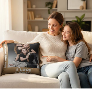 Heartwarming Mother's Day & Birthday Gift for Mom Cushion