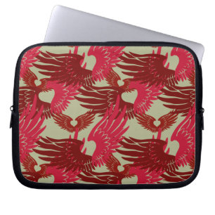 Heartwings Camouflage (red/beige) Laptop Sleeve