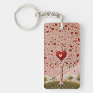 Heartwood Key Ring