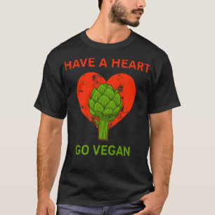 Hearty Artichoke Pun Vegan Vegetarian Vegetable Lo T-Shirt