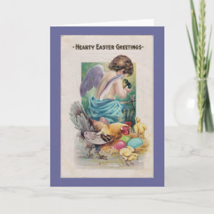 Hearty Easter Greetings - Card