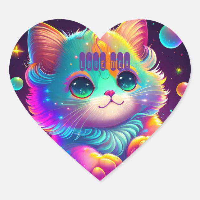 HEARTY HEART STICKER (Front)