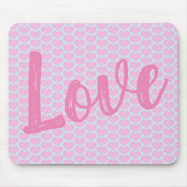 Hearty Love Mouse Mat (Front)