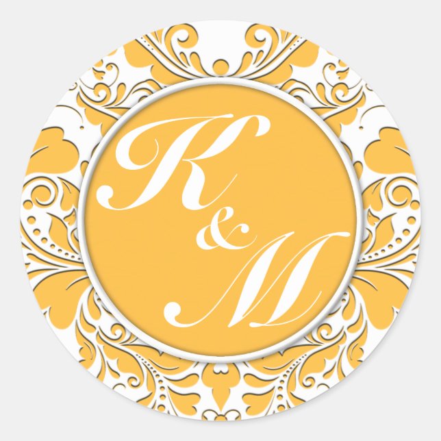 HeartyParty Classic Round Sticker (Front)