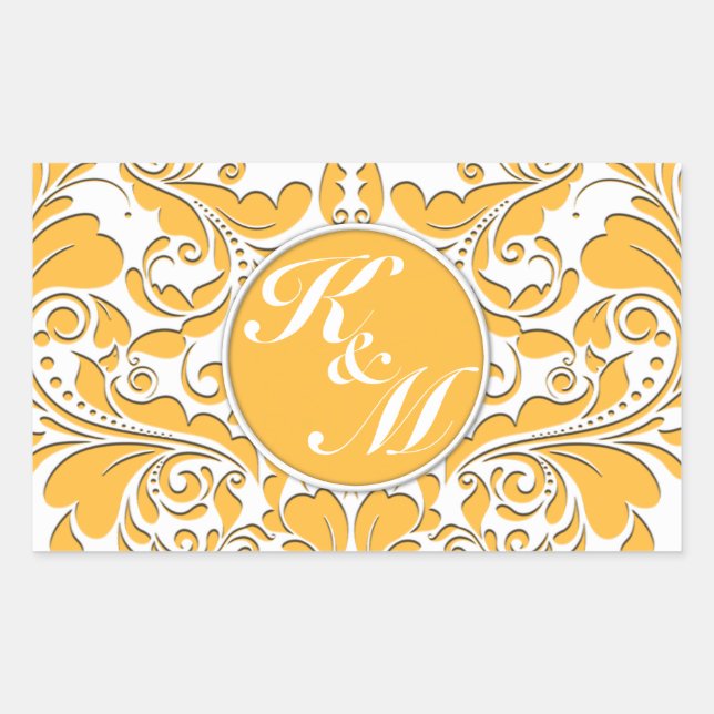HeartyParty Rectangular Sticker (Front)