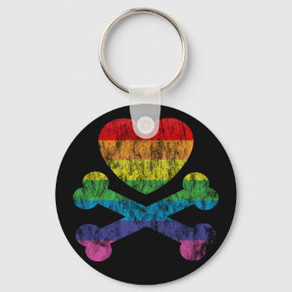 heartz and bones. key ring