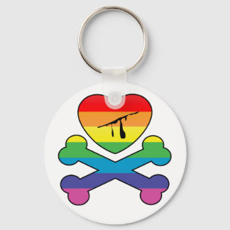 heartz and bones. key ring