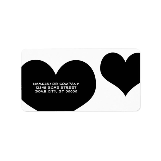 heartz label (Front)