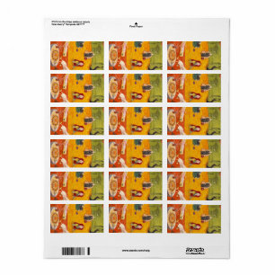 Heat, 1919 by Florine Stettheimer Label