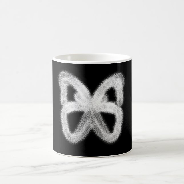 Heat Activated Appearing Butterfly Mug (Center)