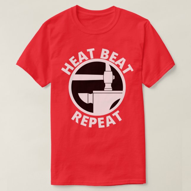 HEAT BEAT REPEAT 5 T-Shirt (Design Front)