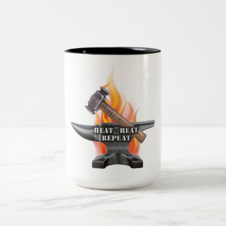 Heat, Beat & Repeat Blacksmithing Mug