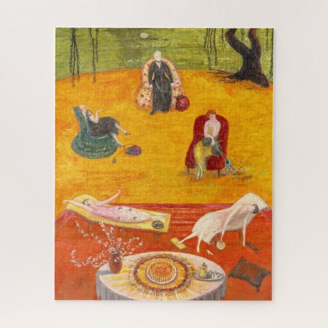 Heat by Florine Stettheimer Jigsaw Puzzle (Vertical)