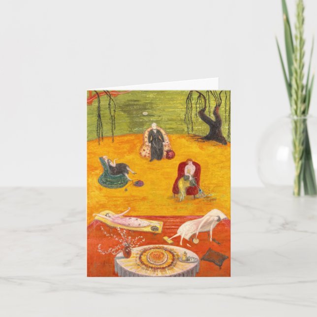 Heat by Florine Stettheimer Thank You Card (Front)
